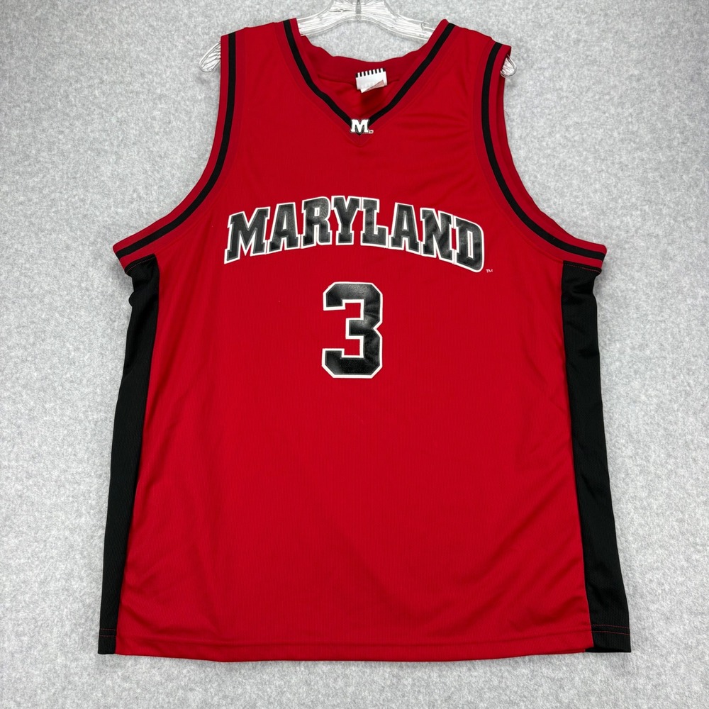 Team Edition Maryland Basketball Jersey Mens XL Red Terrapins NCAA Sportswear